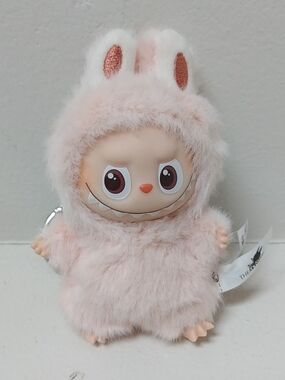 Pop Mart Labubu The Monster Pin For Love Small Pet Plush Keychain